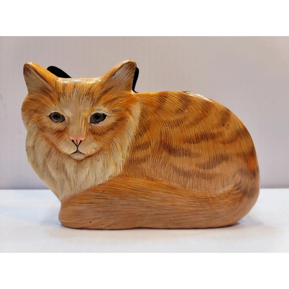 Tabby Cat Desk Letter Holder, Life Is Fun, Crazy Cat Lady